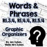 Words and Phrases Informational Text Graphic Org. RI.3.4 R