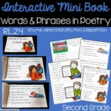 Words and Phrases in Poetry Interactive Mini Book RL.2.4