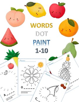Preview of Words dot paint