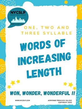 Preview of Words of Increasing Length and Complexity