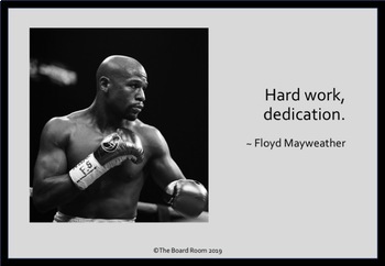 hard work dedication quotes mayweather
