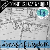 Words of Wisdom from Confucius, Laozi, and Buddha