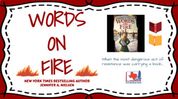 Preview of Words on Fire Novel Study