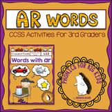 Words with AR Crossword Puzzle - Common Core Grade 3 - Pho