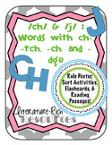 Words with /ch/ and /j/ : ch-, -ch, -tch, and -dge Activit