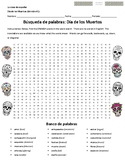Wordsearch & Crossword - Disney's Coco & Día de los Muertos