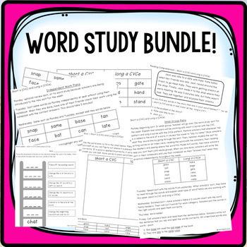 Preview of Wordy Study Bundle!