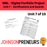 Work Based Learning Digital Portfolio Part 7 of 10 - Certi