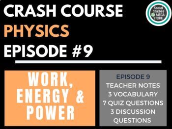 Preview of Work, Energy, and Power: Crash Course Physics #9