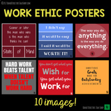 Music Bulletin Board "Work Ethic" Music Classroom Decor