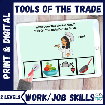 Preview of Work Job Skills: Tools of the Trade All In One Unit for Middle/High School
