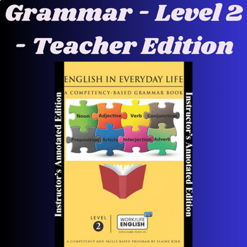 Preview of Grammar - Level 2 - Teacher Edition