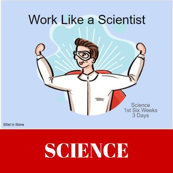 Preview of Work Like A Scientist Whole Unit Lesson Power Point
