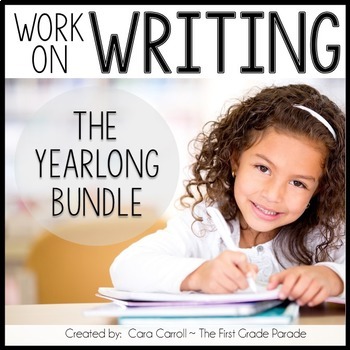 Preview of Work On Writing - The Year Long Bundle