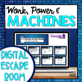 Work, Power and Machines Digital Escape Room [Breakout Room]