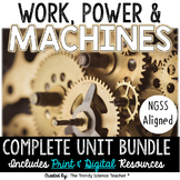 Work, Power and Machines Unit (Print & Digital Version for