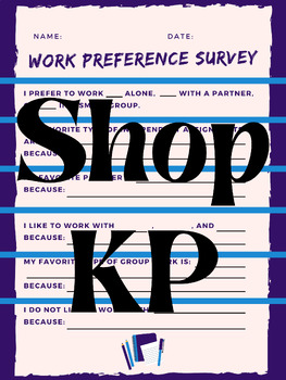 Preview of Work Preference Survey