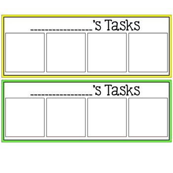 Work Task Labels (Special Education/Autism Classroom) | TpT