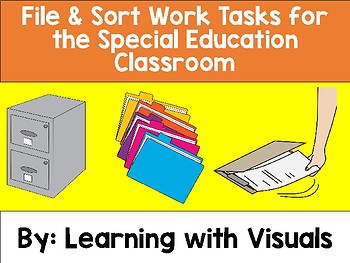 work tasks for special education