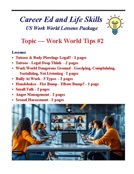 Preview of Work World Tips #2 Package