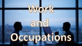 Work and Occupations: Thematic English Vocabulary Pack