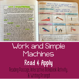 Simple Machines Reading Comprehension Interactive Notebook