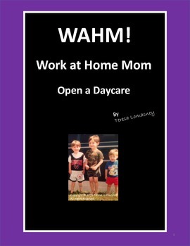 Preview of Homeschool Parents Work at Home Daycare