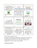 *Editable* Distance Learning Choice Board (Coding, Typing,