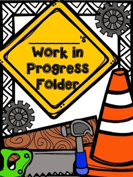 Work In Progress Folders And Forms By Firstintherosegarden Tpt