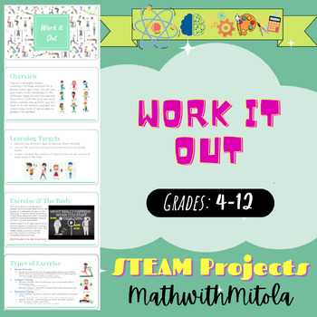 Preview of Work it Out - STEM / STEAM Project - Exercise Plan