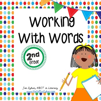 Preview of Word Work Activities for 2nd grade - use with any word lists