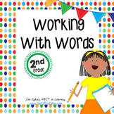 Word Work Activities for 2nd grade - use with any word lists