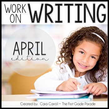 Preview of Work on Writing - April