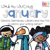 Work on Writing - January