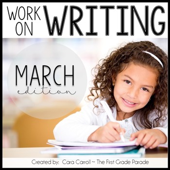 Preview of Work on Writing - March