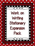 Work on Writing Stationary Expansion Pack