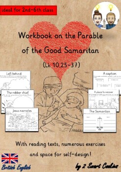 Workbook on the Parable of the Good Samaritan Bible Story Bible Lesson ...