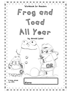 Preview of Workbooks for Readers:  Frog and Toad All Year