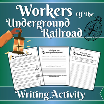 Preview of Workers Of The Underground Railroad!