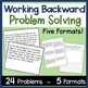 working backwards problem solving ks2