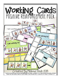 Working Cards- Positive Reinforcement Pack