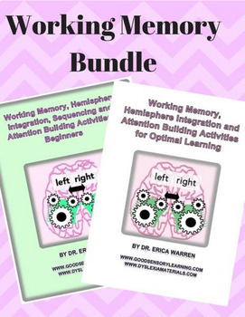 Preview of Working Memory Bundle