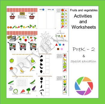 Working Memory Game and FRUITS & VEGETABLES activities by My Special ...