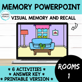 Working Memory PowerPoint Visual Recall: Rooms in the House 1