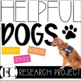 Helpful Helping Dogs: Research Project (Service, Working, 