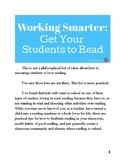 Working Smarter: Get Your Students to Read
