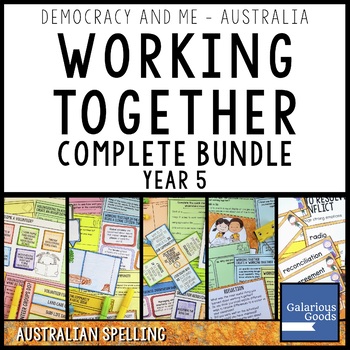 Preview of Community Working Together Complete Bundle | Year 5 HASS Australian Government