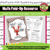 Factors and Multiples: Hands on Resource and Practice Pages