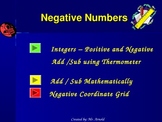 Working with Negative numbers