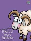 Working with Short a Word Families CVC center activities a